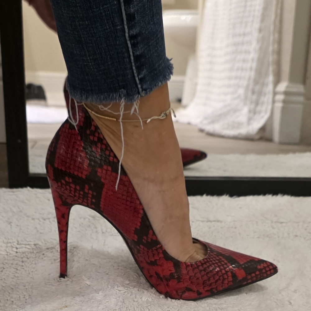 Aldo Python Pumps Leather. - image 1